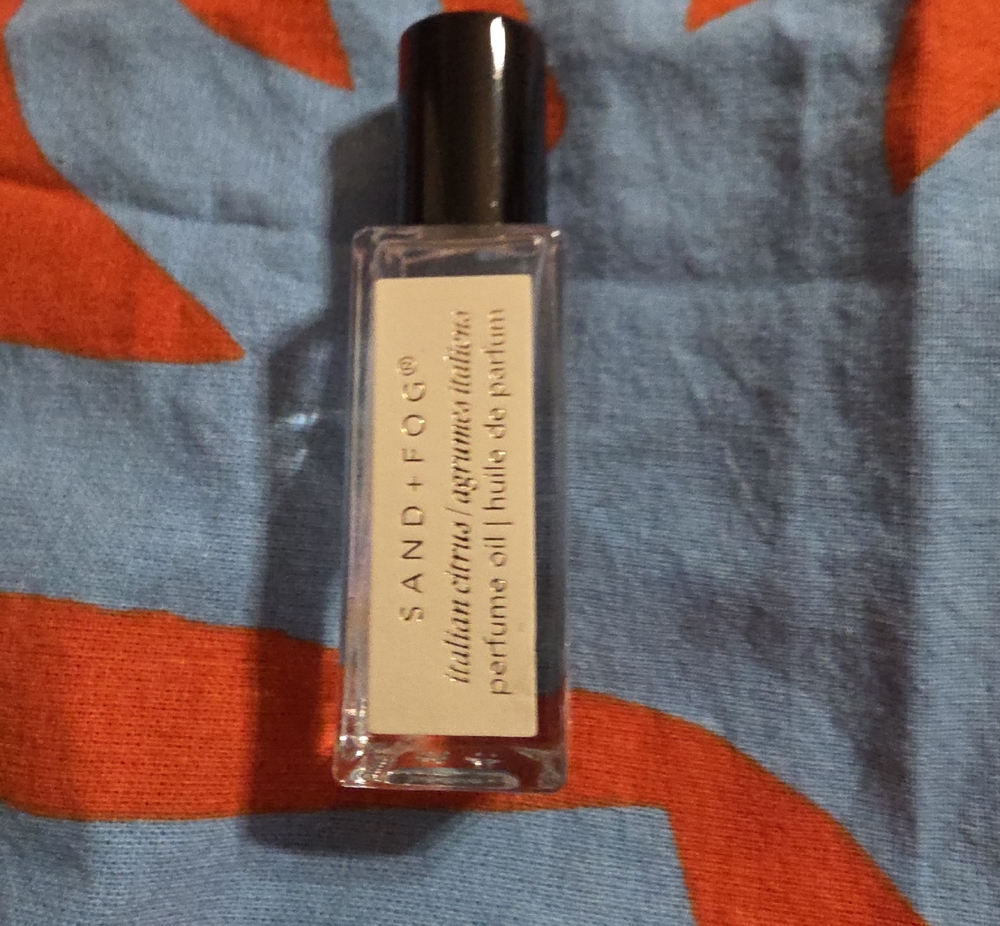 Sand + Fog Perfume Oil Roller - Clear Bottle with Black Cap